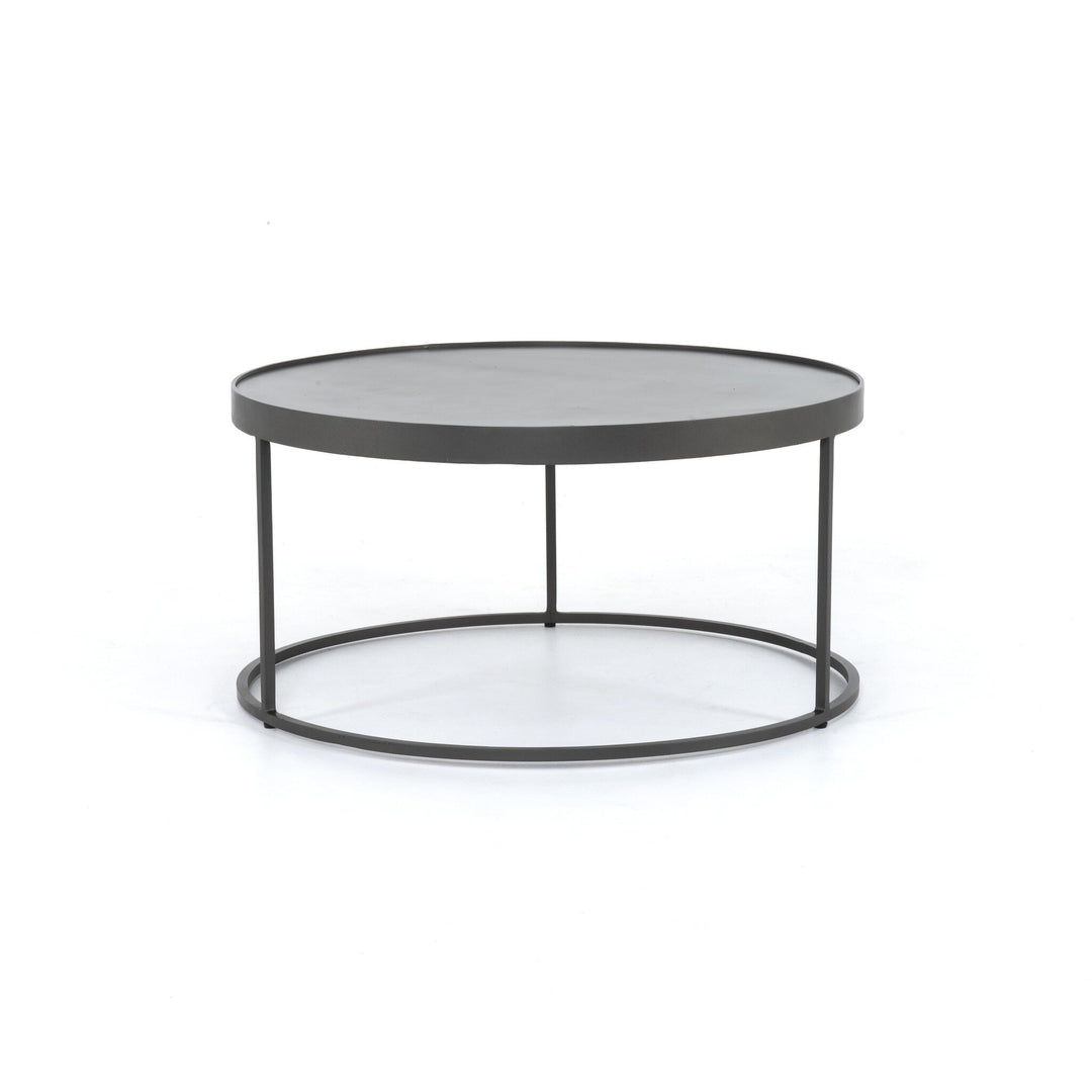 Mesa de centro estilo nido con mármol Codie
