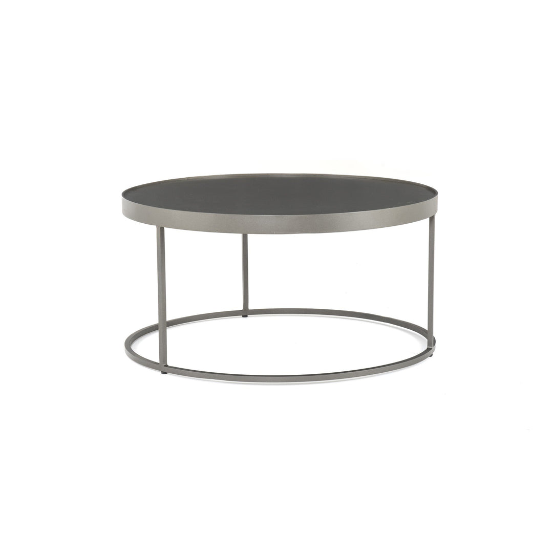 Mesa de centro estilo nido con mármol Codie