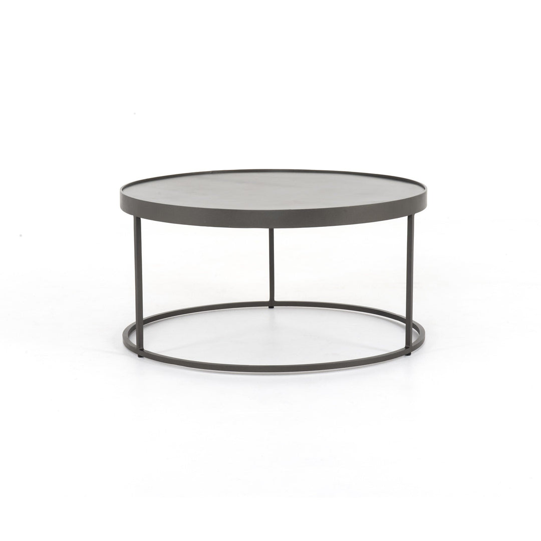 Mesa de centro estilo nido con mármol Codie