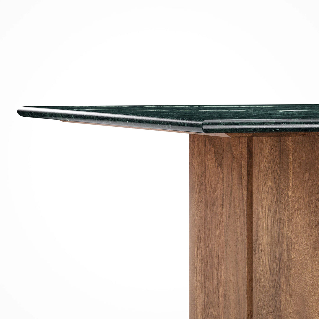 Mesa de comedor de 60" de mármol Liam