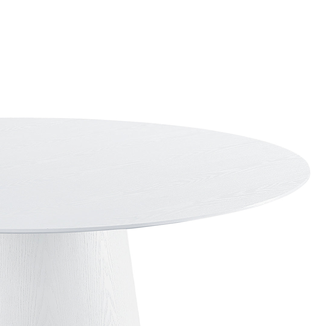 Mesa de comedor de 62'' para interior con acabado en fresno Colette
