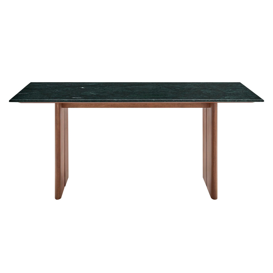 Mesa de comedor de 72" de mármol Liam