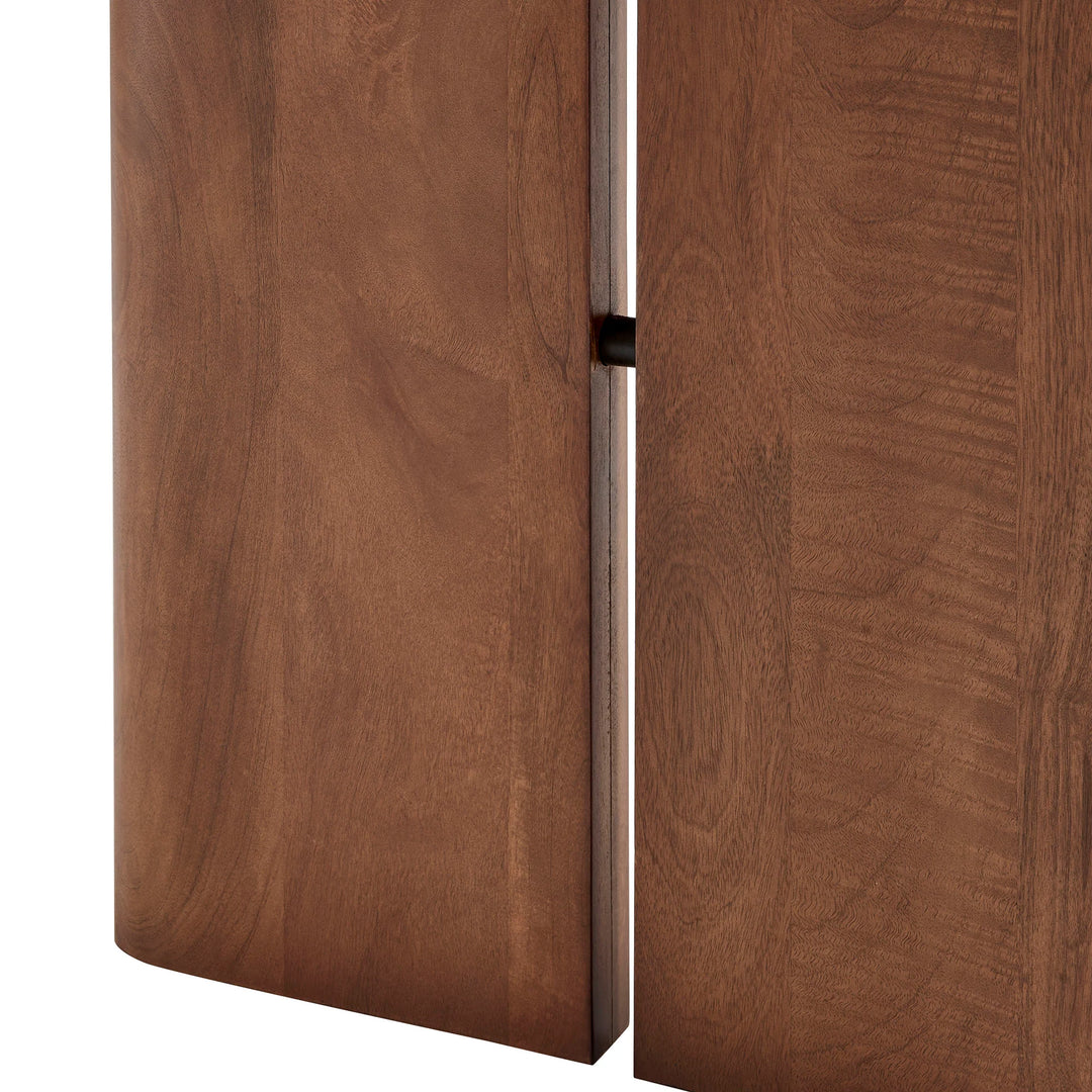 Mesa de comedor de 72" de mármol Liam