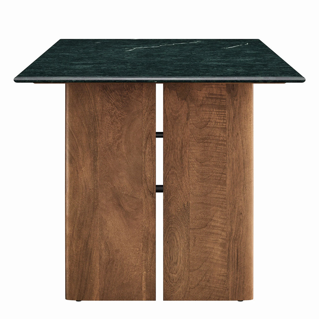 Mesa de comedor de 86" de mármol Liam