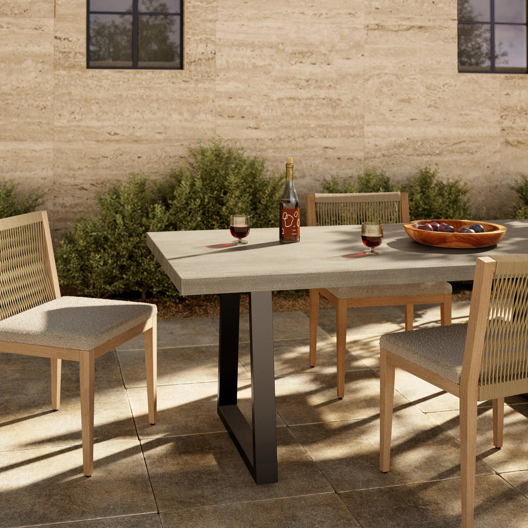 Mesa de comedor de 8 personas para exterior Dries