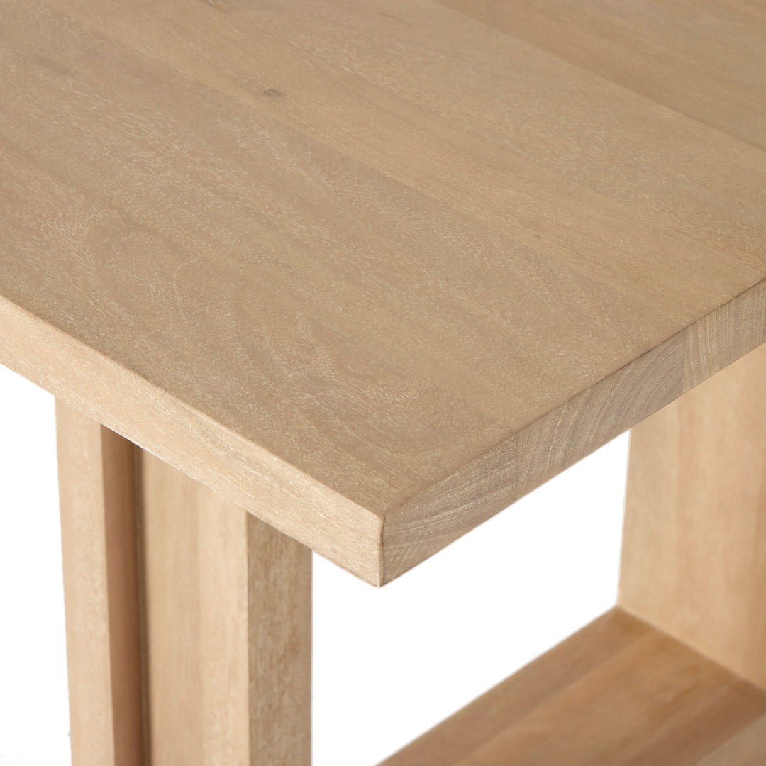 Mesa de comedor de mango macizo Ciro