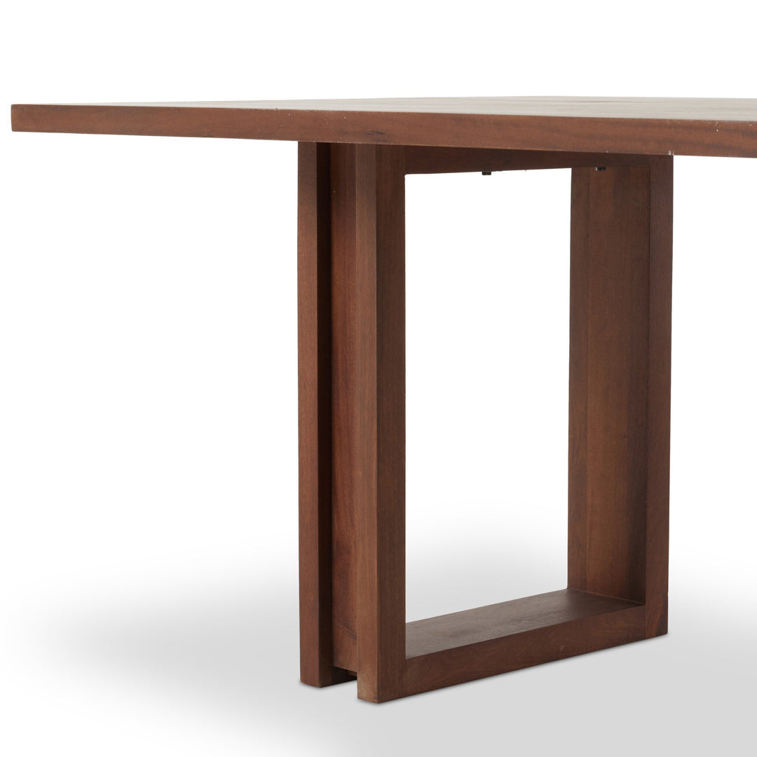 Mesa de comedor de mango macizo Ciro