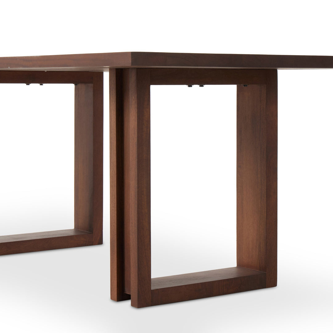 Mesa de comedor de mango macizo Ciro