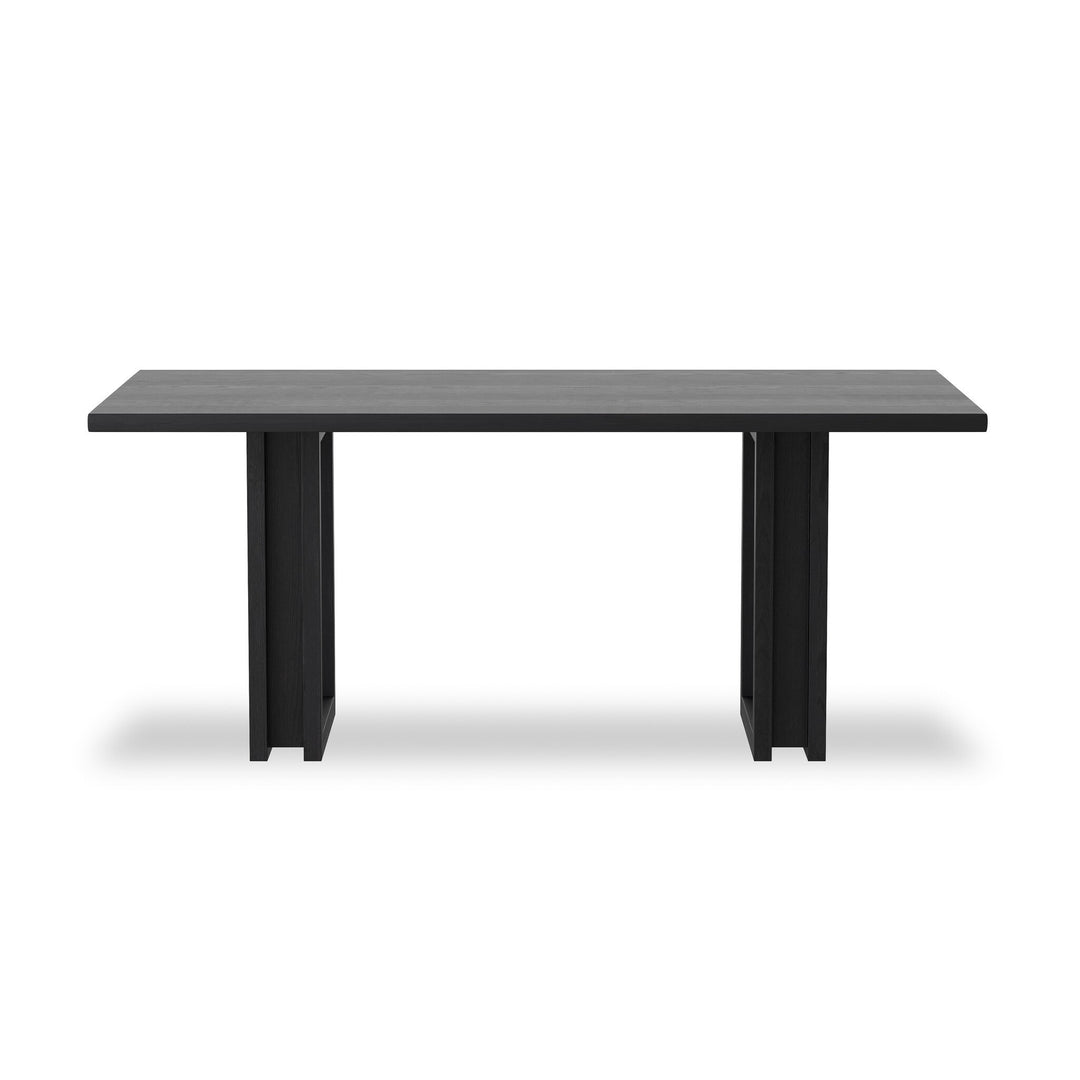 Mesa de comedor de mango macizo Ciro
