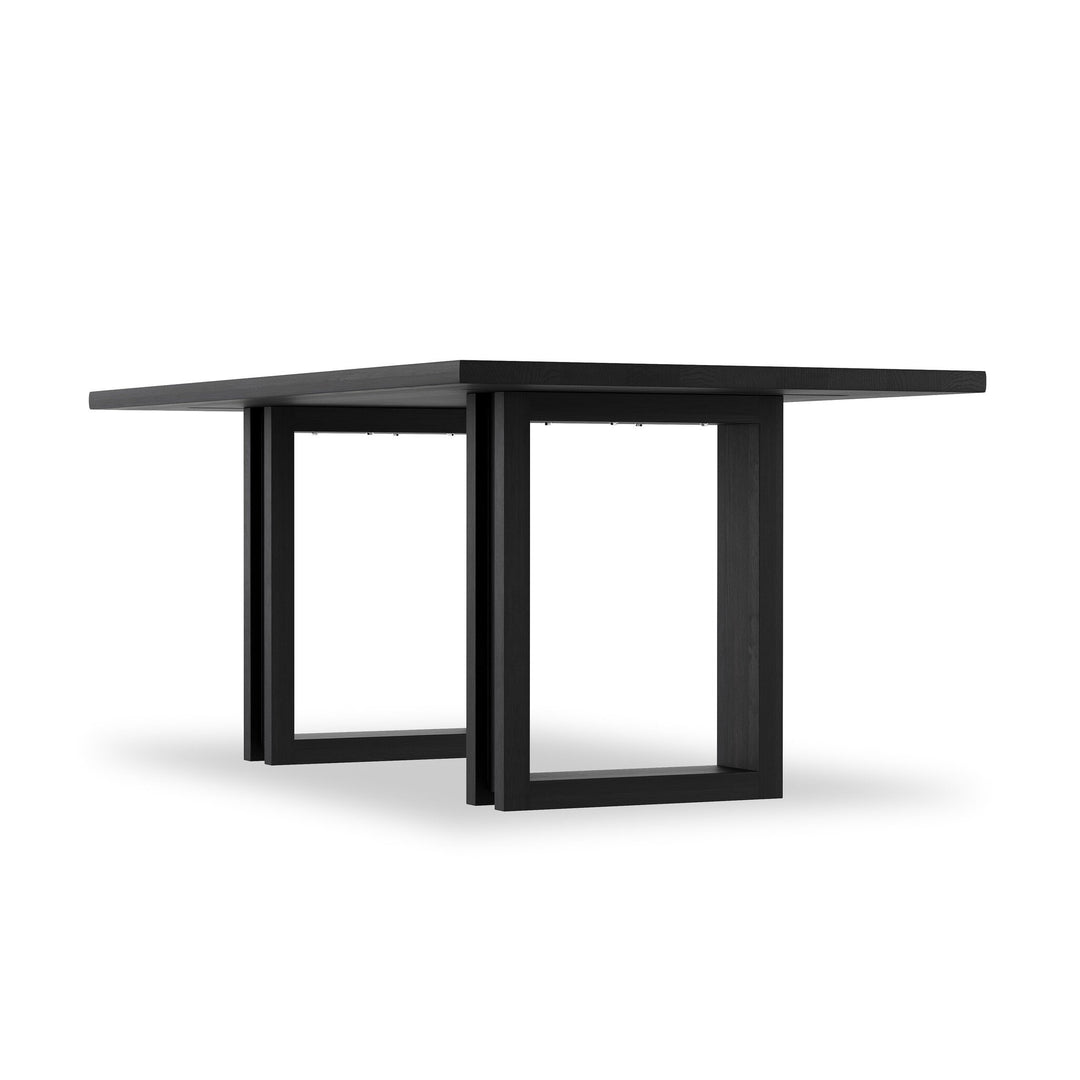 Mesa de comedor de mango macizo Ciro