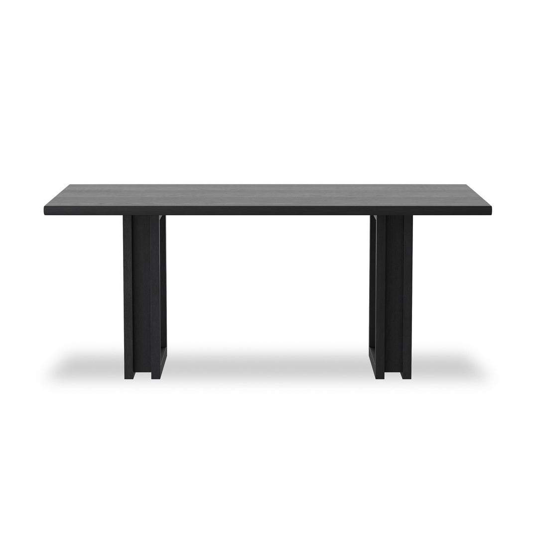Mesa de comedor de mango macizo Ciro