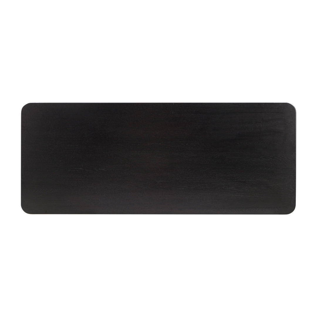 Mesa de comedor de roble Mason superficie.