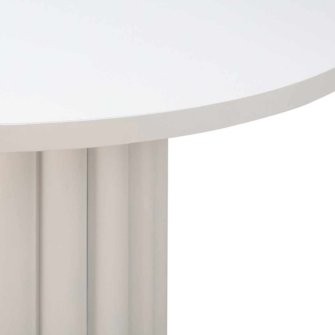 Mesa de comedor redondo de 55” Blain