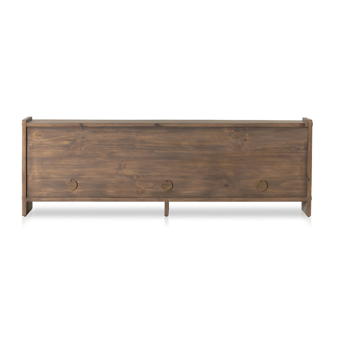 Mesa de consola para tv Cáceres de atrás.