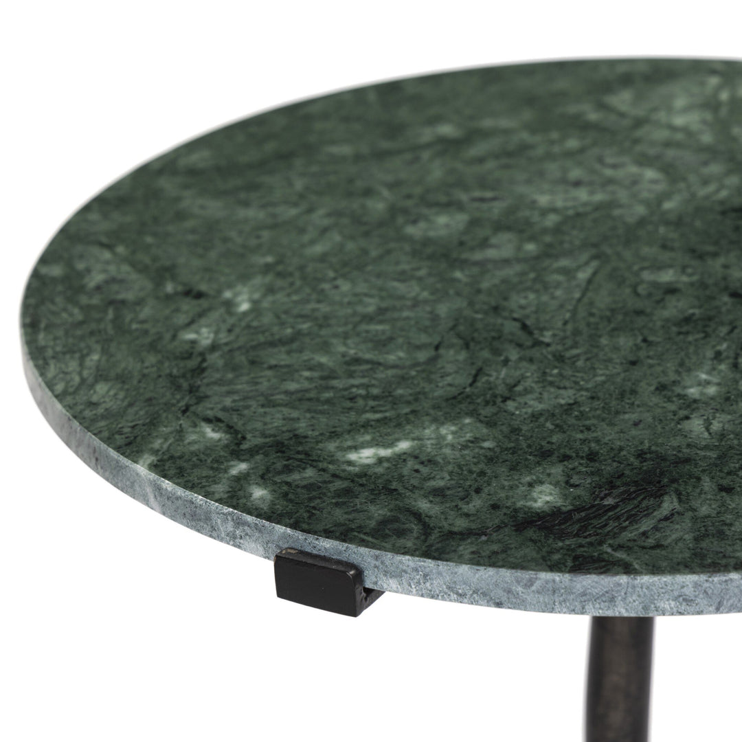 Mesa lateral con mármol sólido Idalia