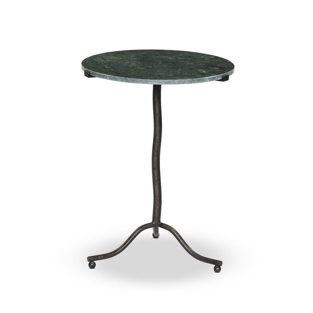 Mesa lateral con mármol sólido Idalia