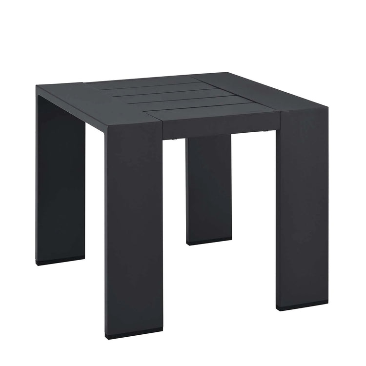 Mesa lateral de aluminio para exteriores Neuba.