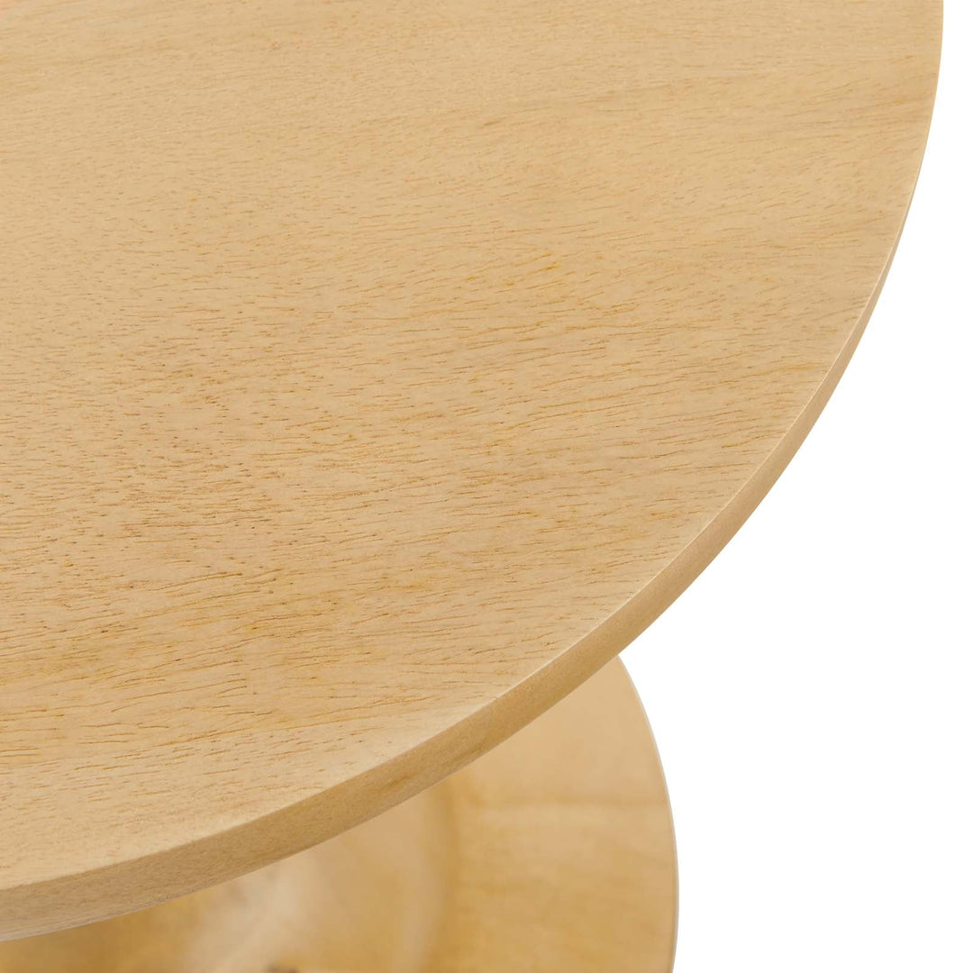 Mesa lateral de madera de mango Esteven