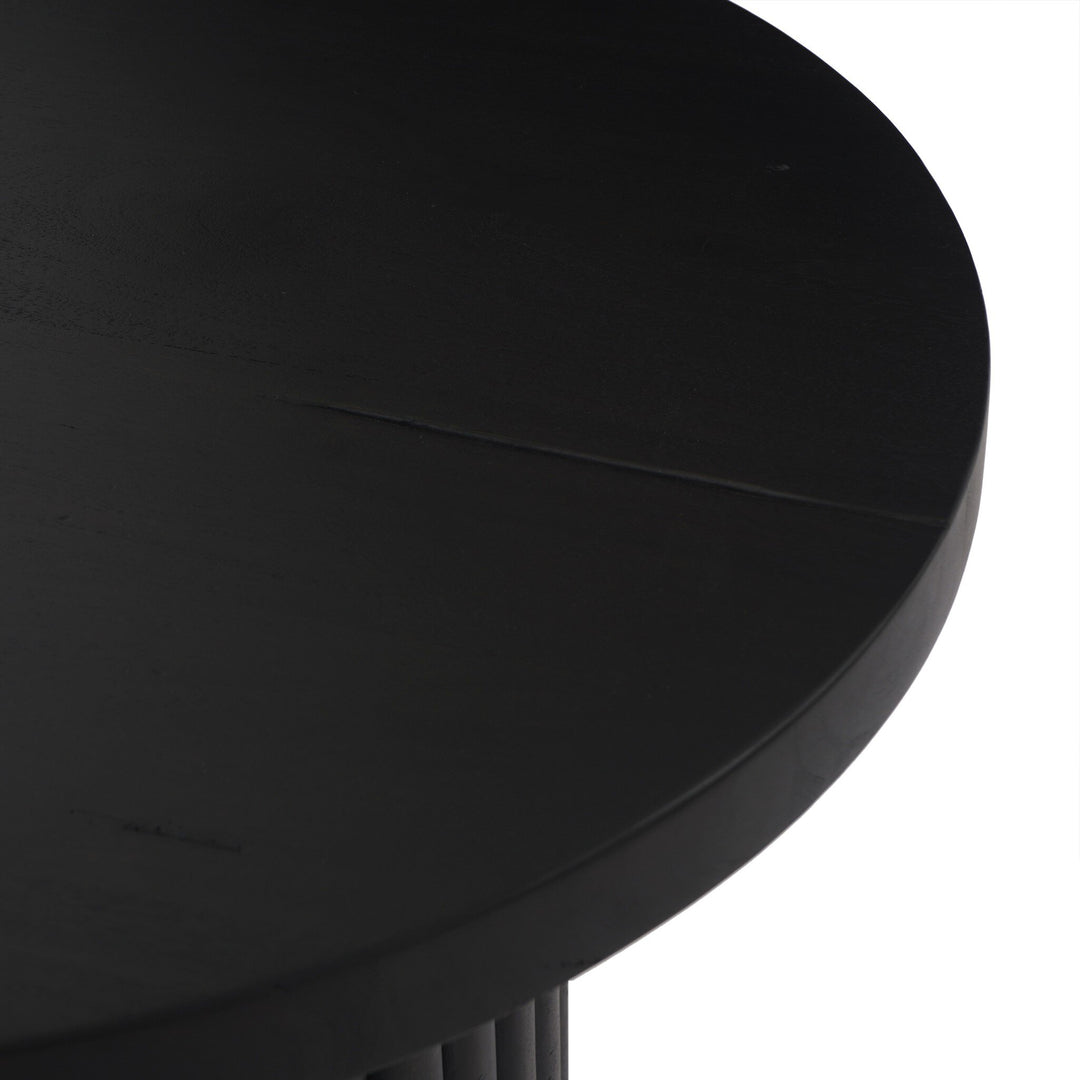 Mesa lateral de madera reclamada Ram