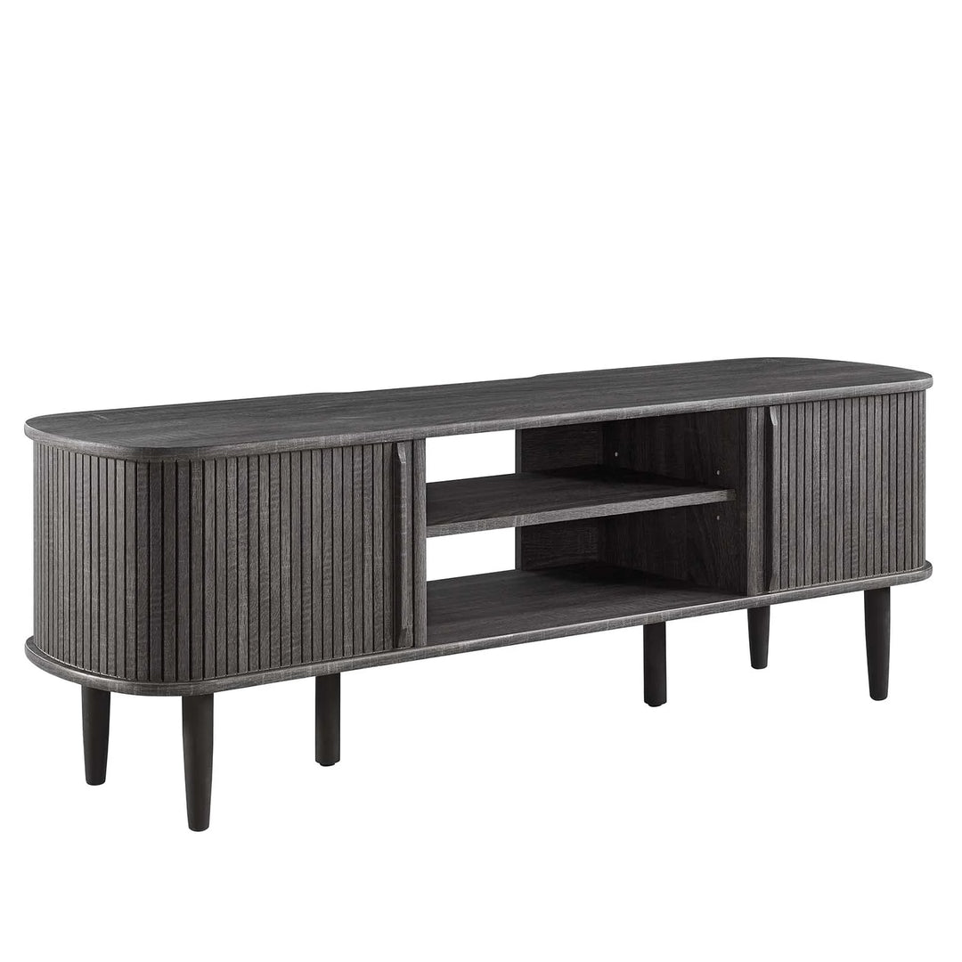 Mueble de 55" para TV Bart gris.