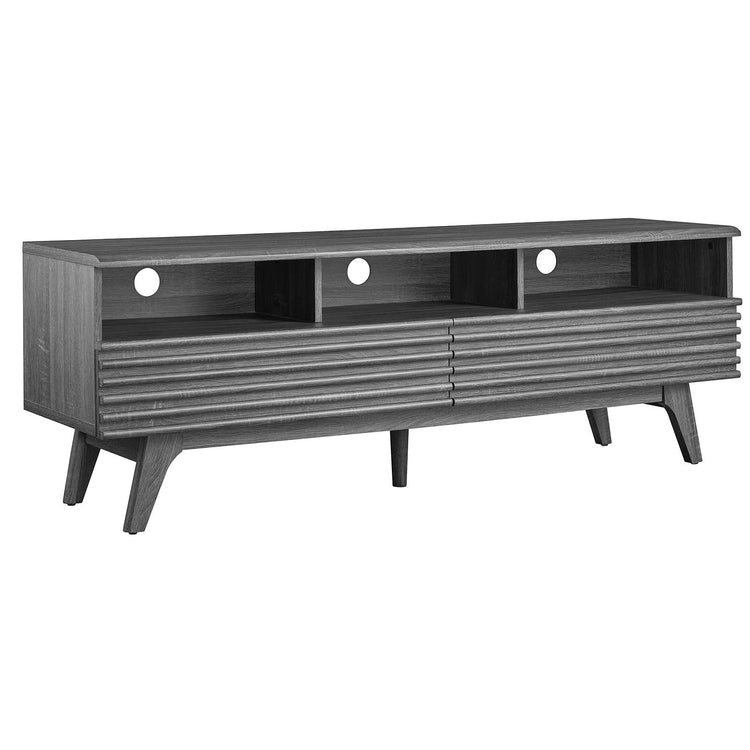 Mueble de 60” para TV Niklas color negro.