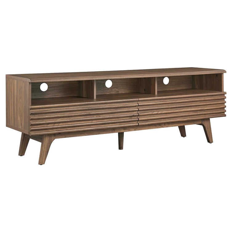 Mueble de 60” para TV Niklas color nogal.