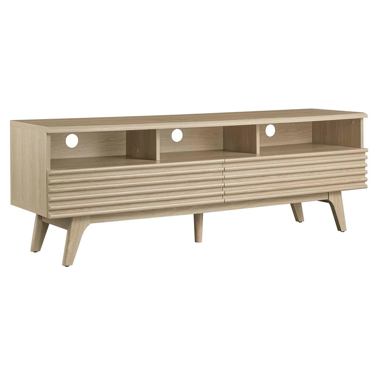 Mueble de 60” para TV Niklas color roble.