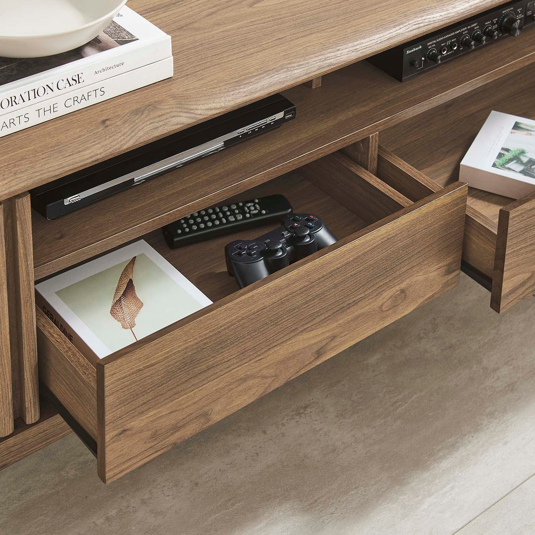 Mueble de 60" para TV con almacenamiento Falcon