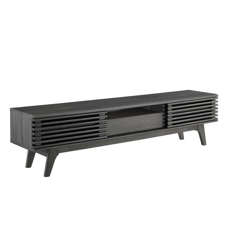 Mueble de 70” para TV Niklas color negro.