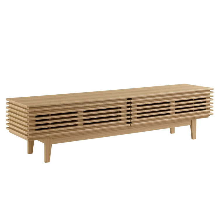 Mueble de 71” para TV Niklas color roble.