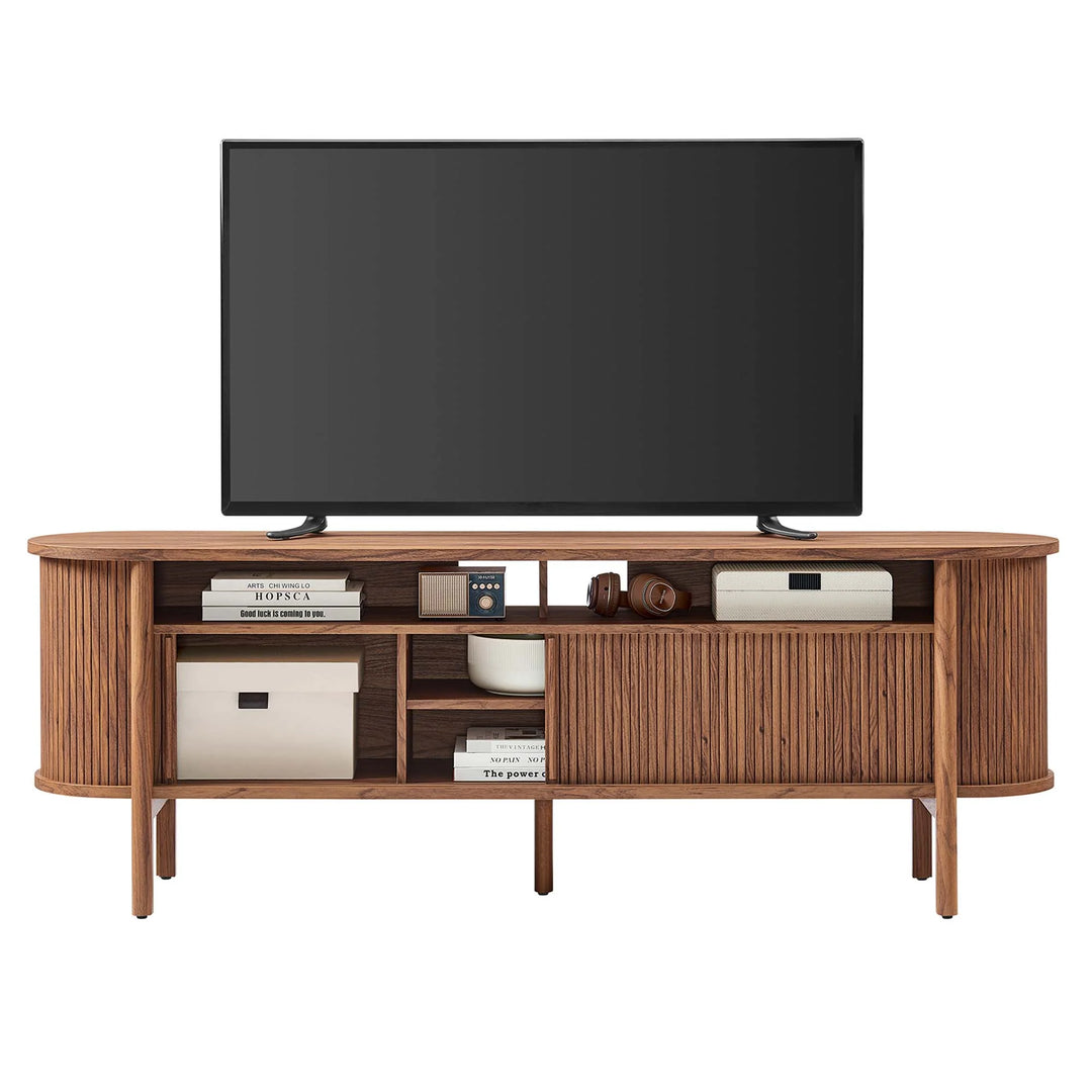 Mueble de 71” para TV con puertas deslizables Ankara