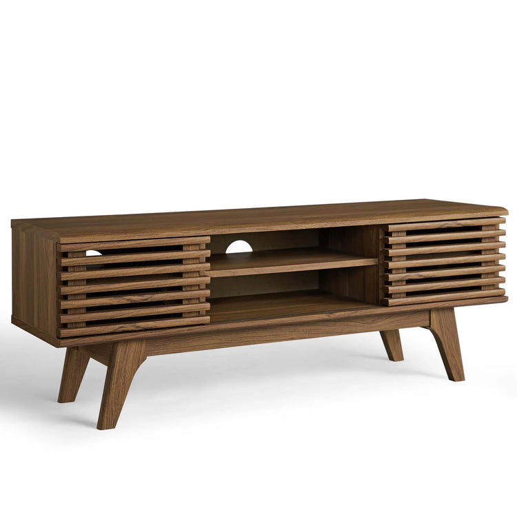 Mueble multimedia de 46” Niklas color nogal.