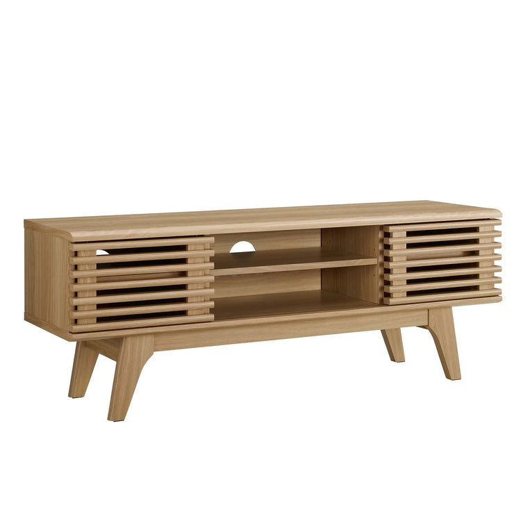 Mueble multimedia de 46” Niklas color roble.