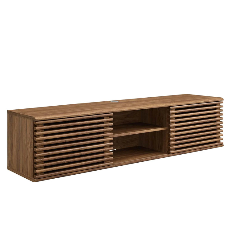 Mueble multimedia flotado de 60” para TV Niklas.