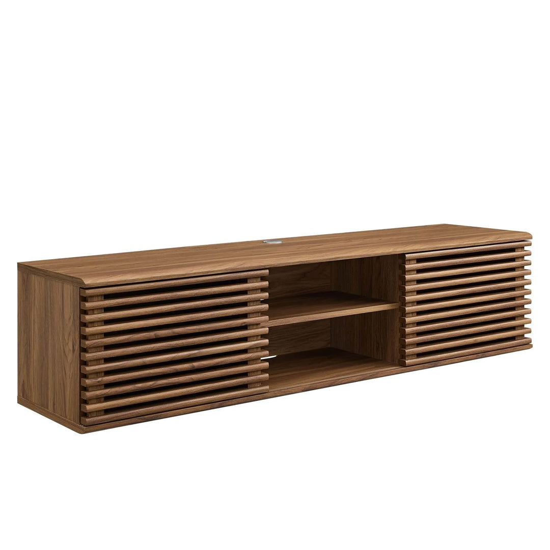 Mueble multimedia flotado de 60” para TV Niklas.