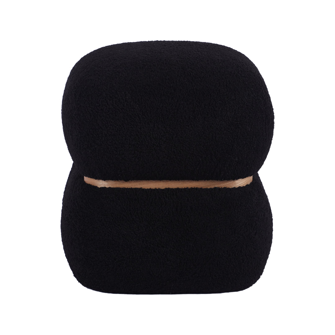 Ottoman Bonlux de piel de oveja vegana