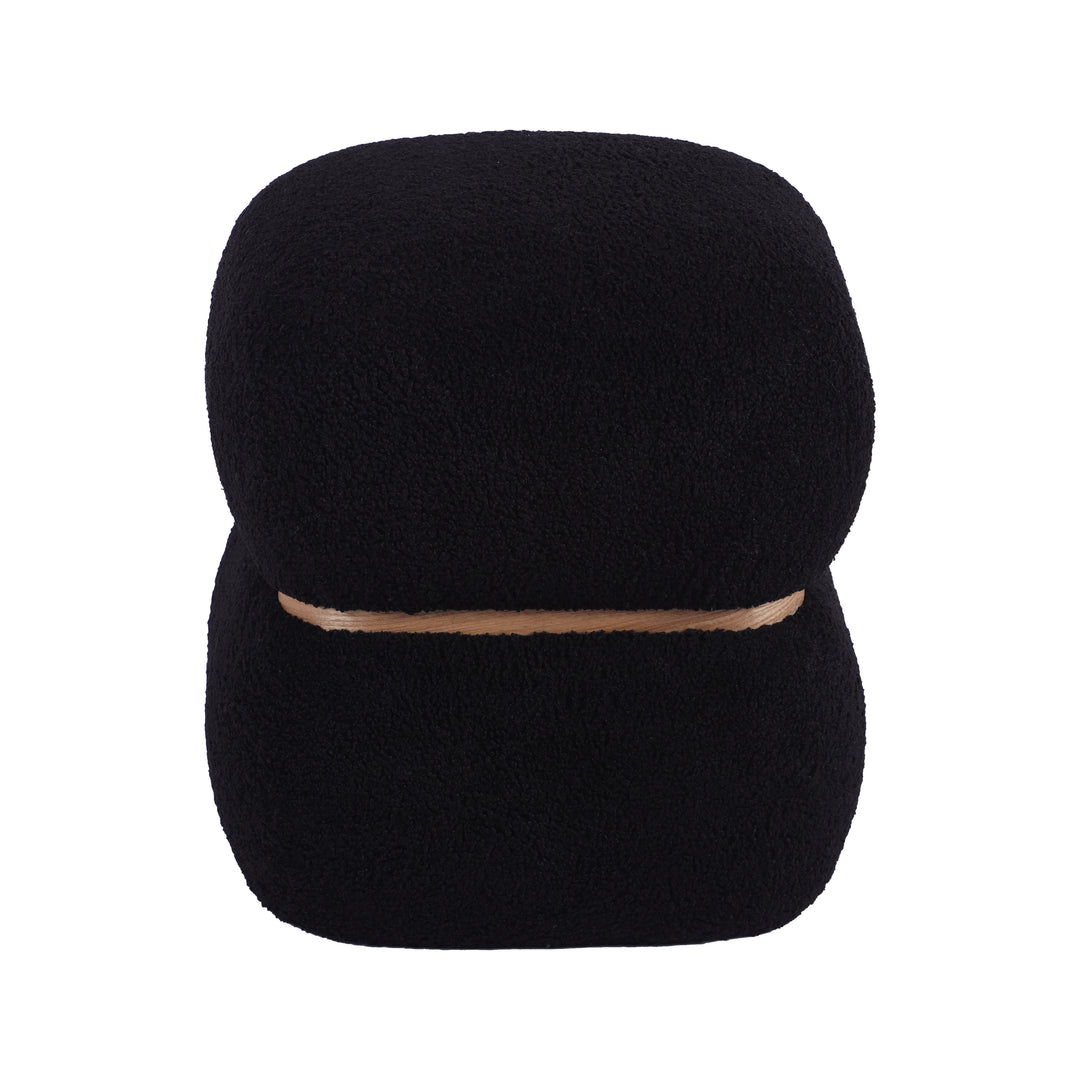 Ottoman Bonlux de piel de oveja vegana