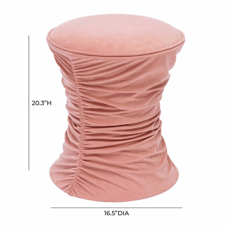 Ottoman Petra color rosa dimensiones.