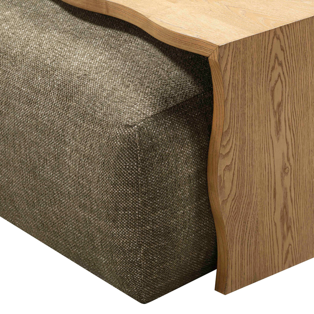 Ottoman de 54" con mesa deslizable Emiliano