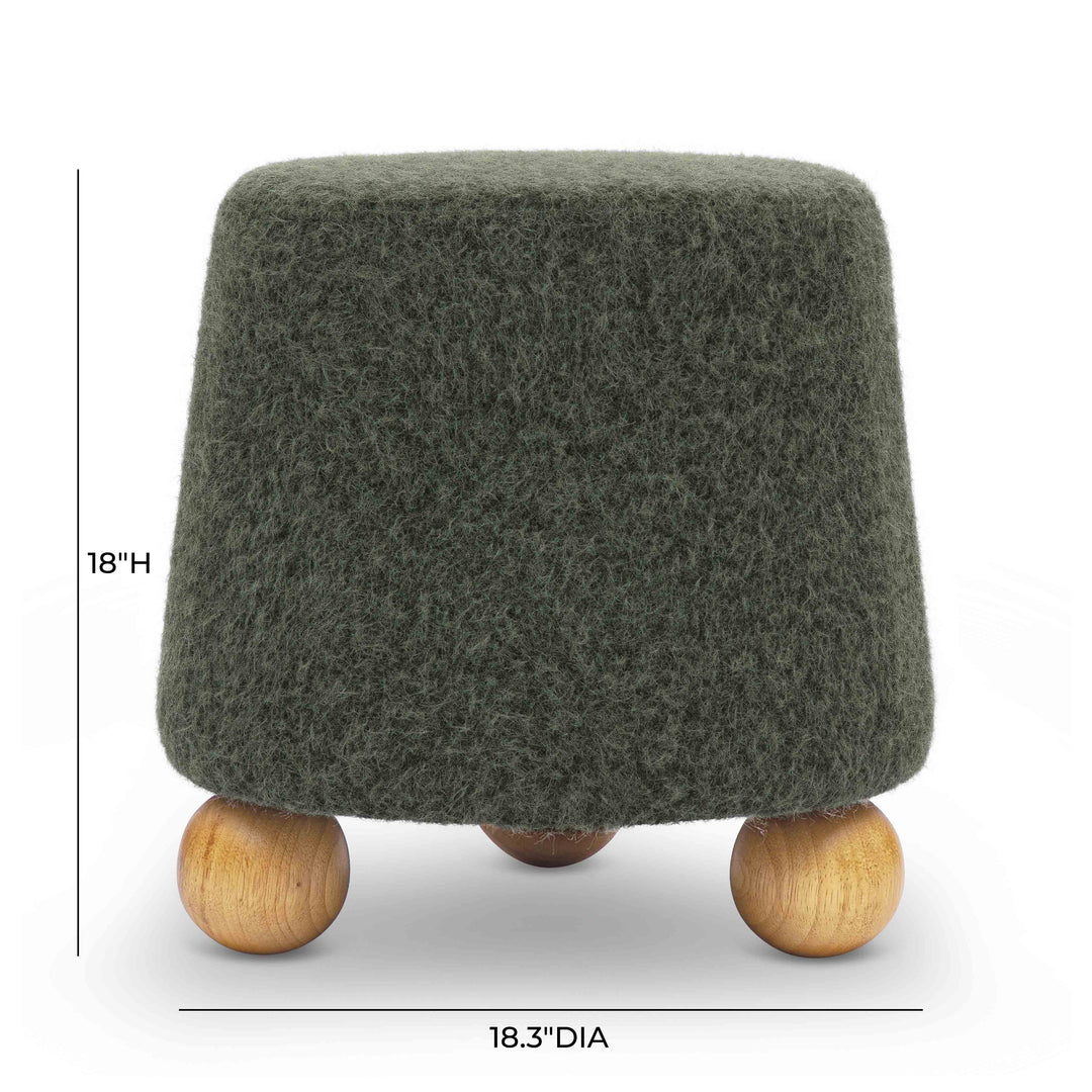 Ottoman de Mohair Felipe