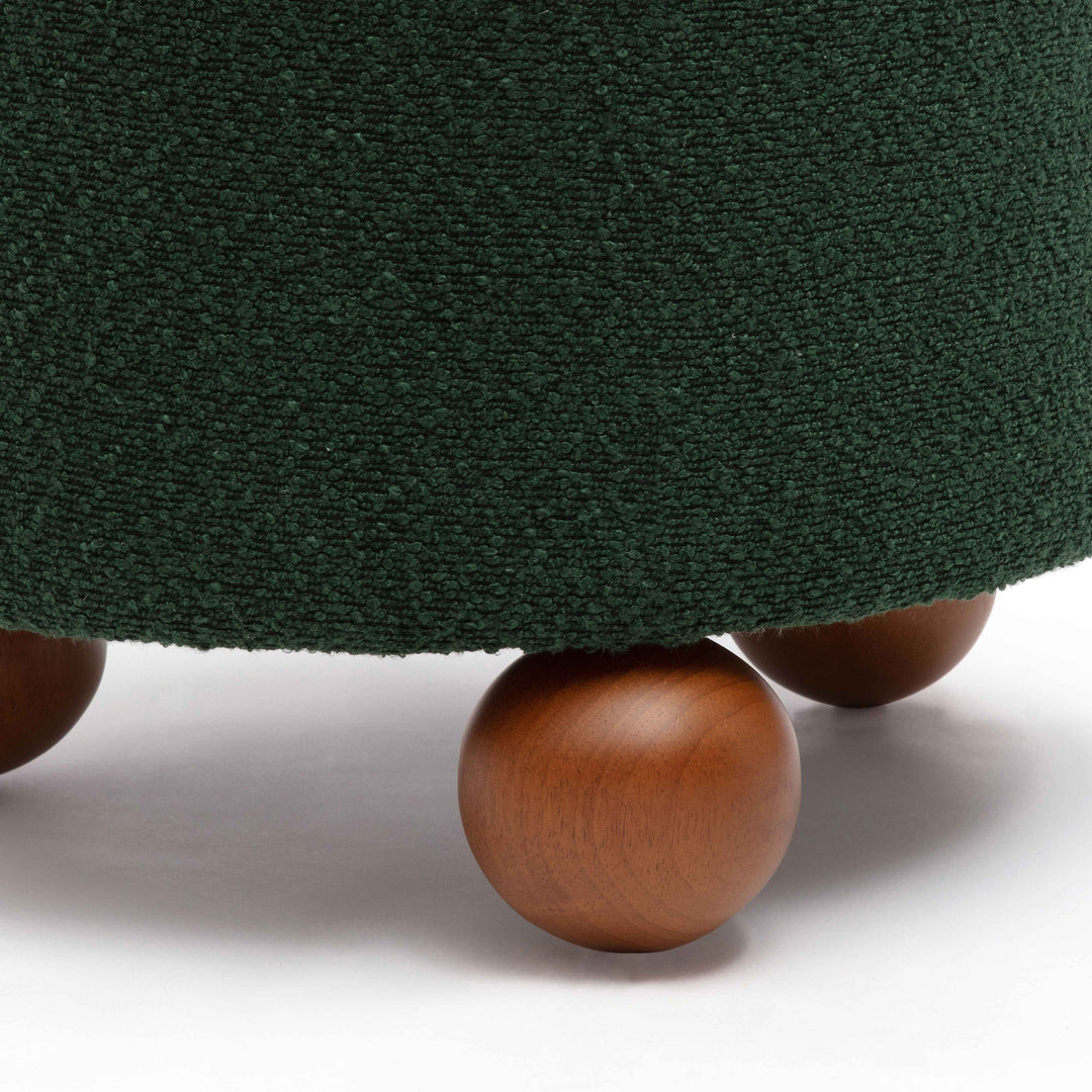Ottoman de boucle nudoso Felipe