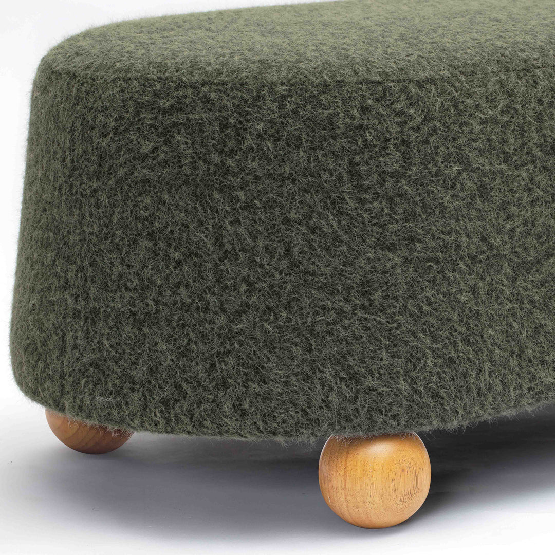 Ottoman grande de Mohair Felipe