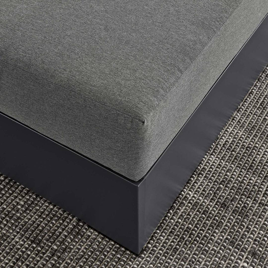 Ottoman para exterior de aluminio Neuba