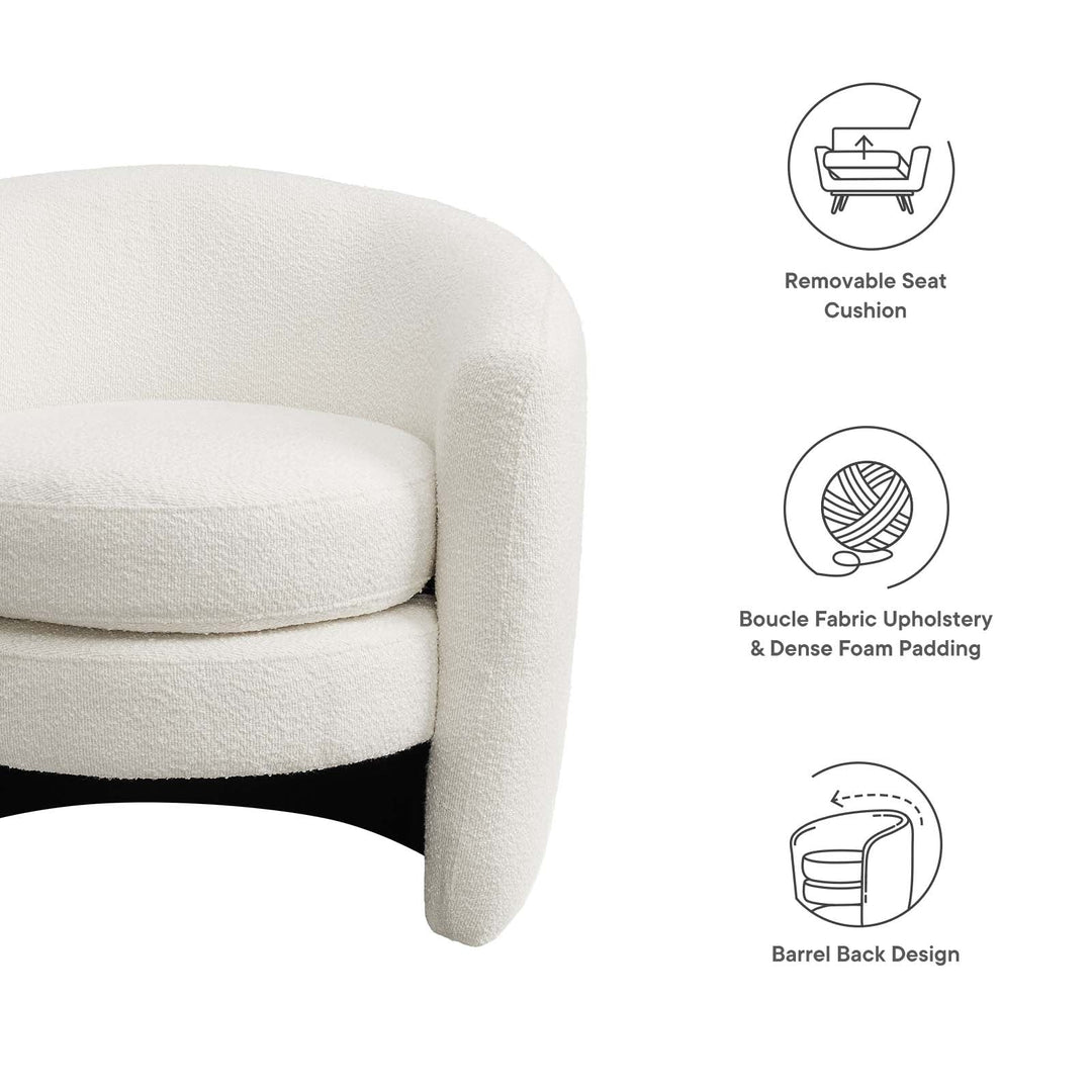 Silla de acento de boucle Trellis