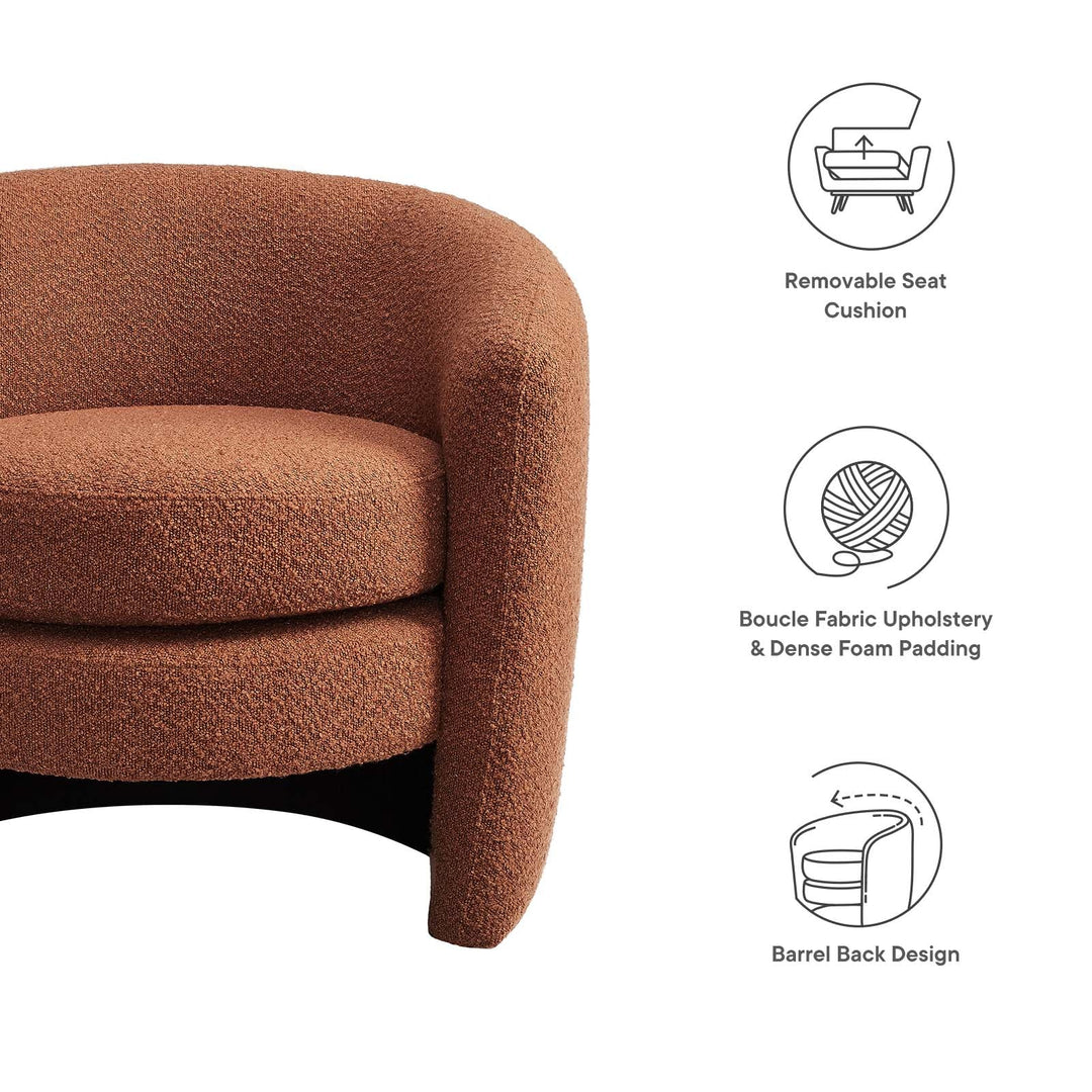 Silla de acento de boucle Trellis