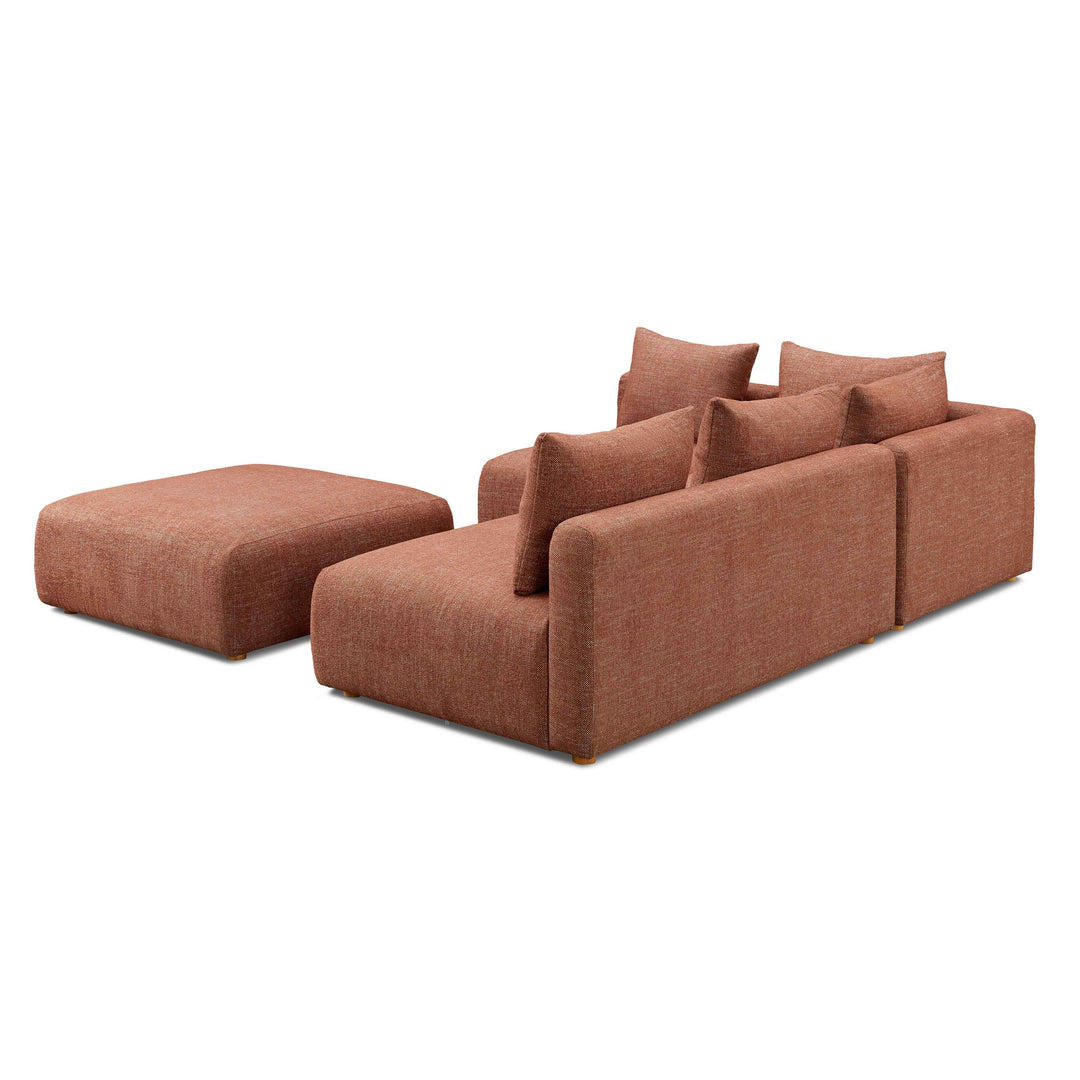 Seccional modular de 4 piezas Emory sin descansabrazos