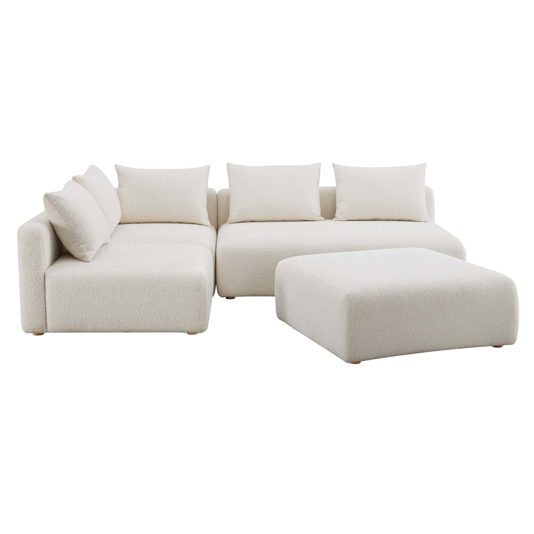 Seccional modular de 4 piezas Emory sin descansabrazos