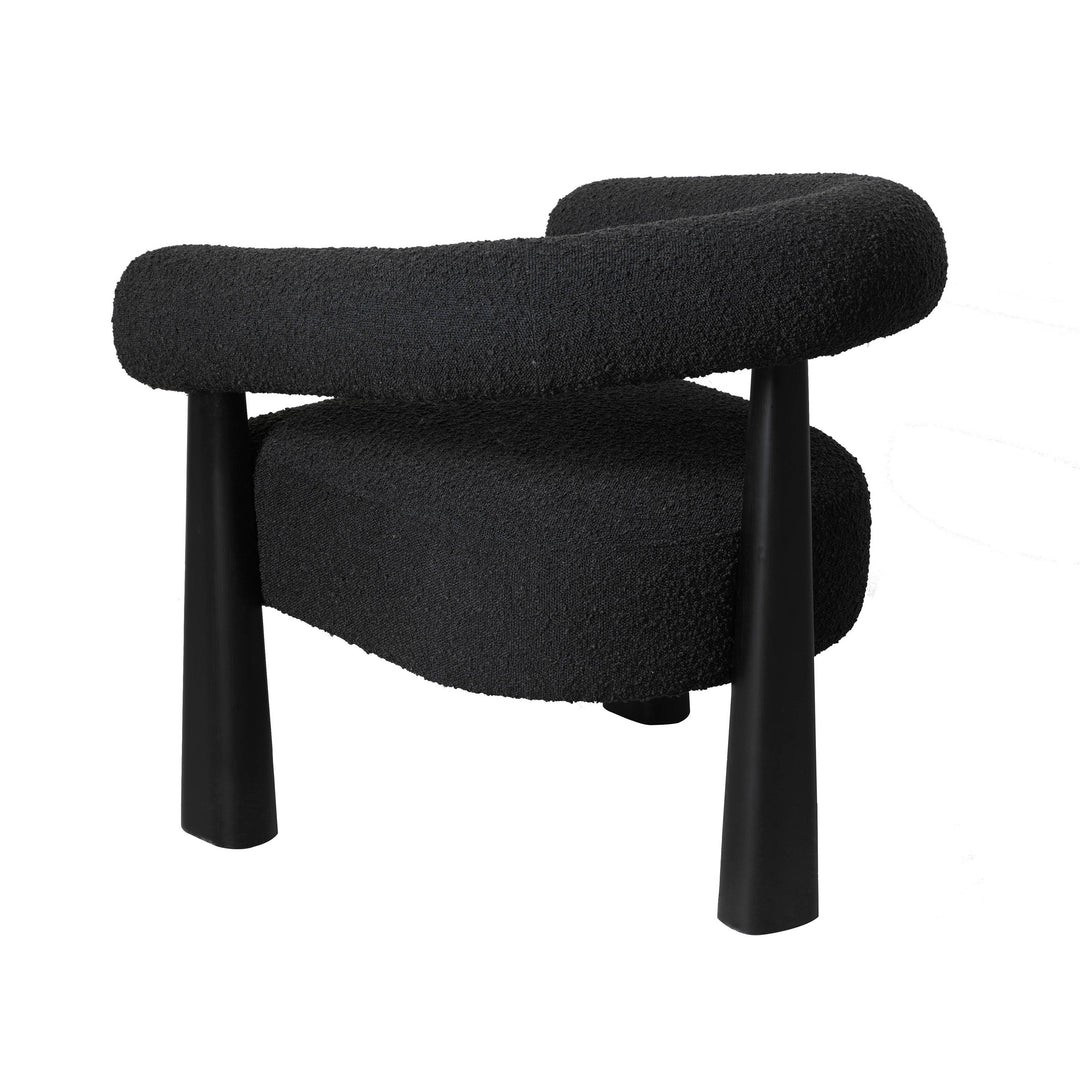 Silla de acento de bouclé Foley