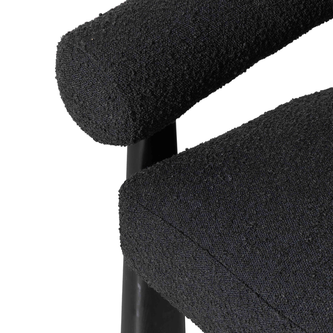 Silla de acento de bouclé Foley