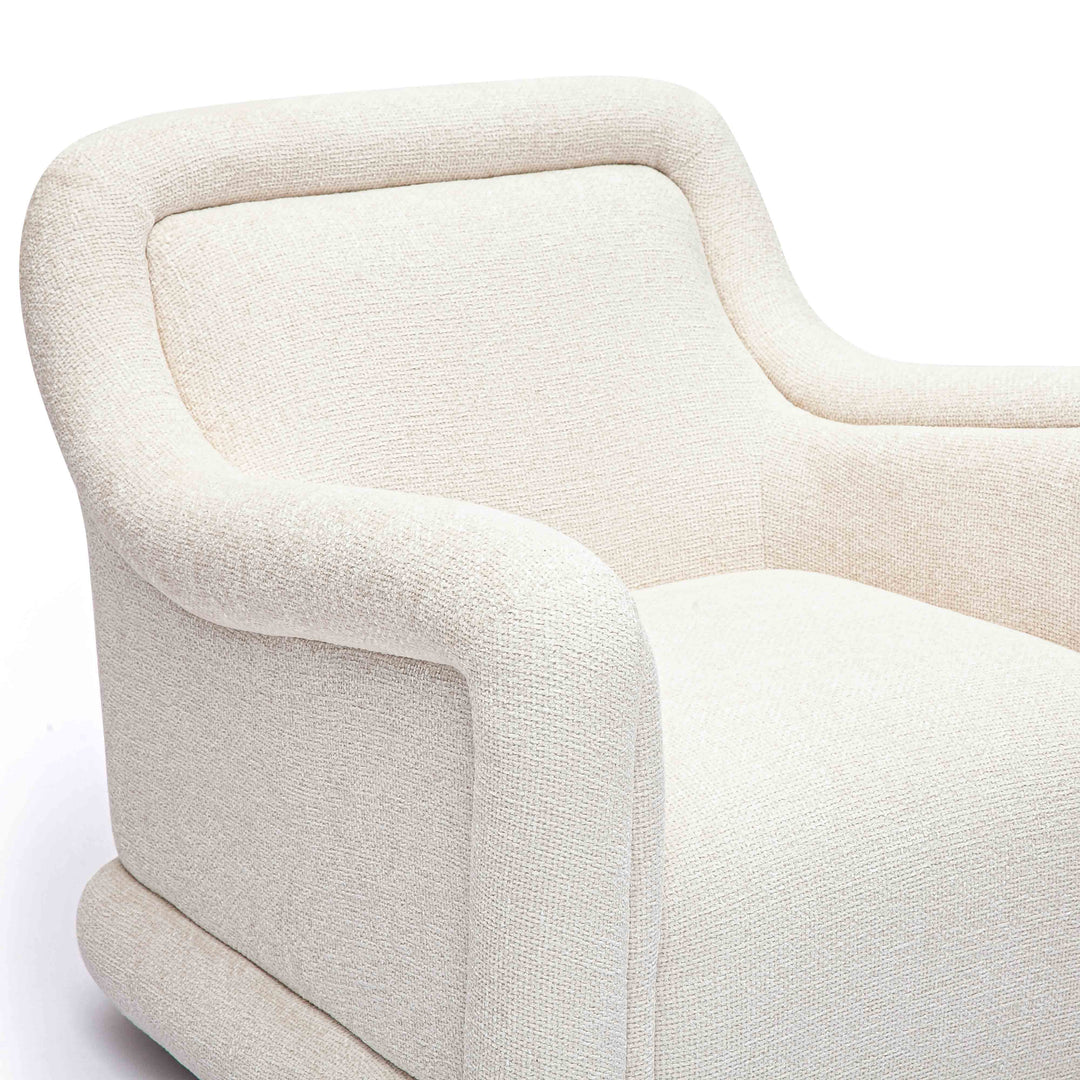 Silla de acento giratoria de chenilla Eze